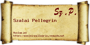 Szalai Pellegrin névjegykártya